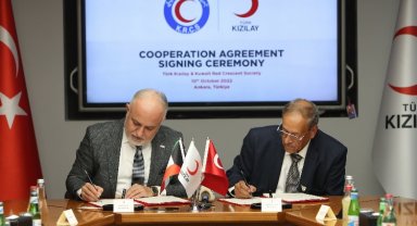 Türk Kızılay'a 'Kuveyt' desteği