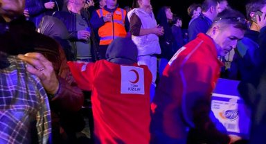 Türk Kızılayı'ndan Amasra mesaisi