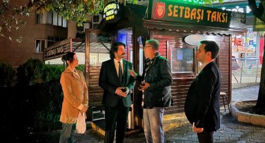 Zafer Partisi Yıldırım'dan taksi esnafına ziyaret