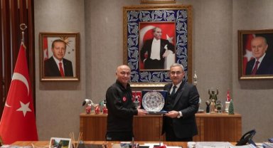 AFAD Kütahya müdüründen veda ziyareti