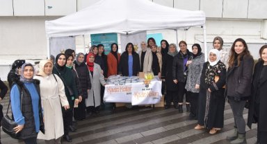 AK Partili kadınlar 'şiddete karşı' Bursa'dan seslendi