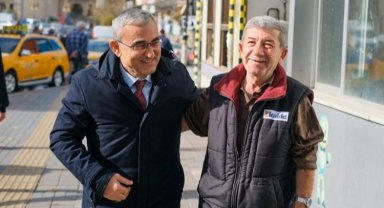 Alim Işık'tan esnaf ziyareti