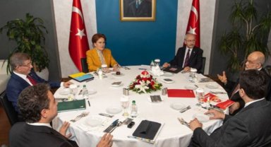 Altılı masa 8'inci kez toplandı