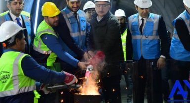 Bakan'dan Bakırköy-Kirazlı hattına ilk ray kaynağı