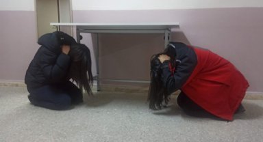 Bilecik Pazaryeri'nde 'çök-kapan-tutun' tatbikatı