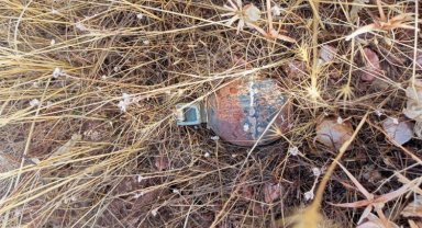 Bingöl'de patlamamış el bombası imha edildi