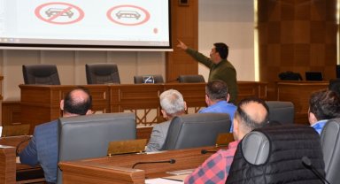 Bursa Büyükşehir'in şoförlerine 'güvenli sürüş' eğitimi