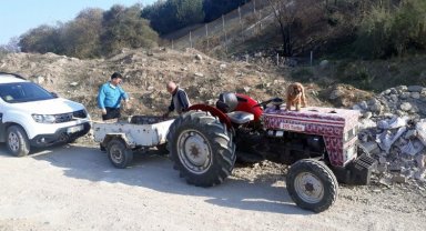 Bursa Osmangazi'de kaçak moloz dökenlere ceza yağdı