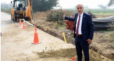 Bursa Yenişehir'in köylerinde doğal gaz sevinci