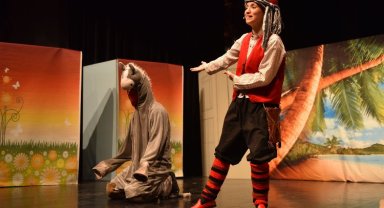 Bursa Yıldırım'da çocuklar 'Keloğlan'la eğlendi