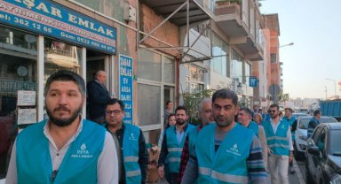 Bursa Yıldırım'da 'mavi yelekliler' saha faaliyetinde