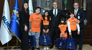Bursa'da Başkan Aktaş'ın özel konukları