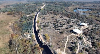 Bursa'da Gölyazı yolu yenileniyor