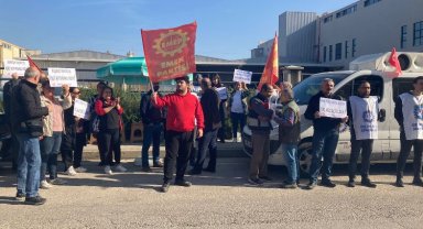 Bursa'da işten atılan tekstil işçilerine 'Emek' desteği