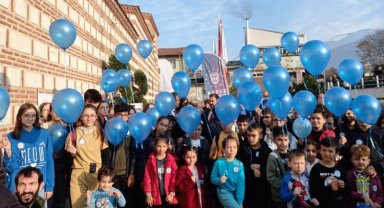 Bursa'dan diyabete 'mavi balon'lu farkındalık