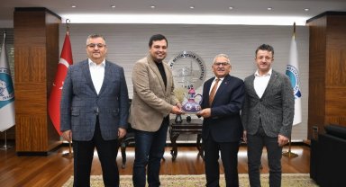 Büyükkılıç'a 'Uşak'tan ziyaret