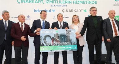Çınar Kart İzmit ile İstanbul'u birleştirdi
