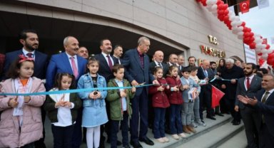 Cumhurbaşkanı Erdoğan, Artvin Yusufeli Belediye Binası'nı açtı