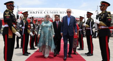 Cumhurbaşkanı Erdoğan Endonezya'da