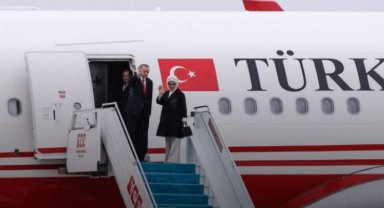 Cumhurbaşkanı Erdoğan, Katar'a gitti