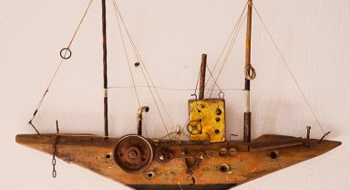 Dekoratif gemiler, sanatseverlerin evlerini süslüyor