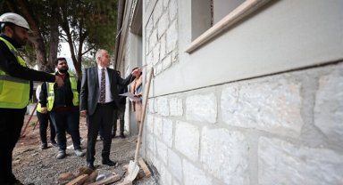 Denizli Kent Müzesi'nde inşaat sürüyor