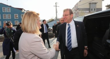 Ekrem İmamoğlu İzmit'te
