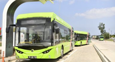 Elektrikli otobüsler belediyeye 883 bin lira kazandırdı