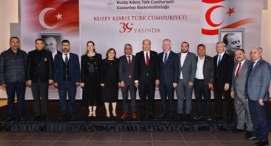 Gaziantep'te KKTC 39'uncu kuruluş yıl coşkusu