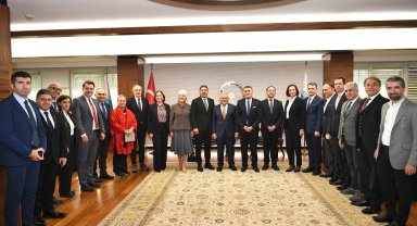 İş adamlarından Büyükkılıç'a ziyaret