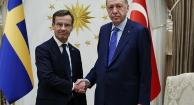 İsveç Başbakanı Kristersson Ankara'da