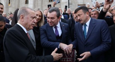 İzmir Bergama'dan Cumhurbaşkanı Erdoğan'a destek teşekkürü