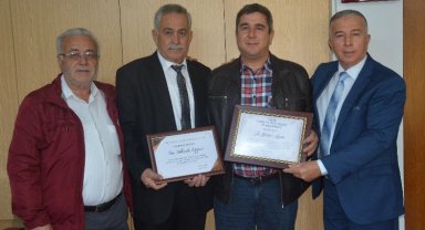 İzmir Tire'de örnek şoför ödüllendirildi