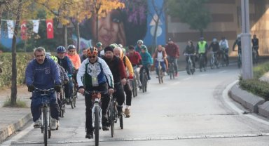 İzmit'te pedallar erozyonla  mücadeleye çevrildi