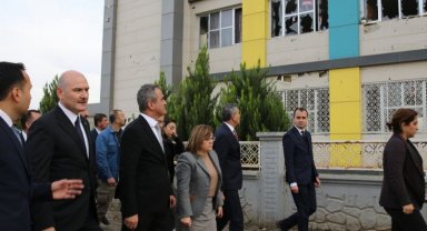 Karkamış'ta eğitime 1 hafta 'zorunlu' ara! Bakanlar son durumu değerlendirdi