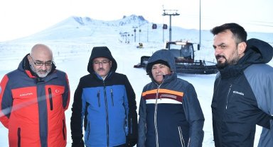 Kayseri protokolünden Erciyes'e inceleme