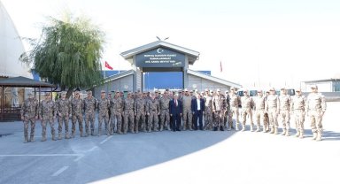 Kayseri protokolünden PÖH timlerine uğurlama