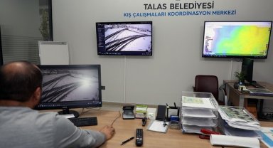 Kayseri Talas kışa hazır