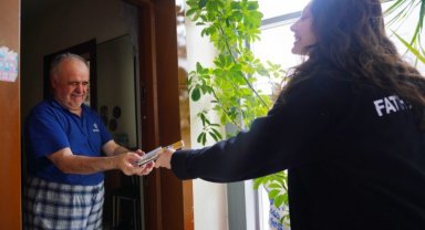 Komşular Günü'nü kahve eşliğinde kutlandı