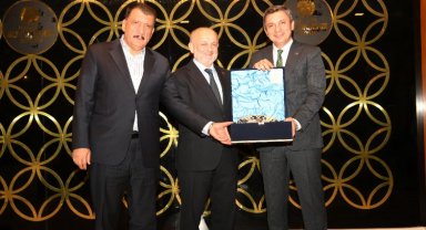 Malatya Müftüsü Işıldar'a veda yemeği