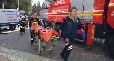 Manisa MASKİ'de yangın tatbikatı