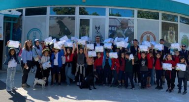 Manisa'da hayvan sevgisine eğlenceli farkındalık