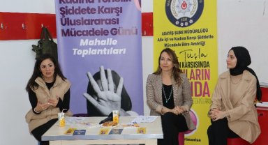 Manisa'da 'şiddete karşı' mahalle toplantıları sürüyor