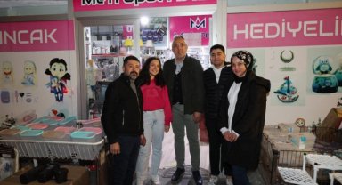 Mehmet Savran'dan esnafa ziyaret