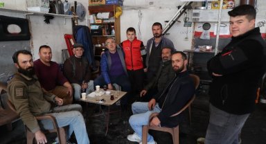 Mehmet Savran'dan esnafa ziyaret