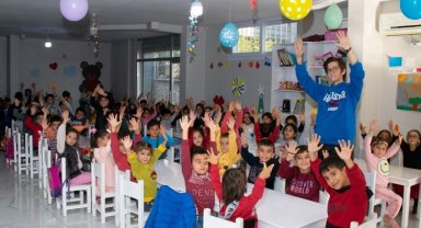 Mersin Büyükşehir çocukların yüzünü güldürdü