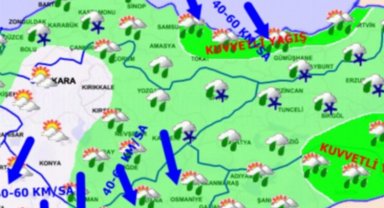 Meteoroloji'den şiddetli yağış uyarısı! Türkiye'de bugün hava nasıl olacak?