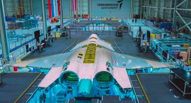 Milli Muharip Uçak son montaj hattında