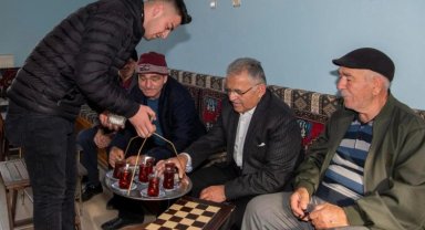 Mimarsinan'da çay buluşması