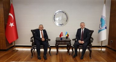 Moldova Büyükelçisi'nden Kayseri'ye ziyaret
